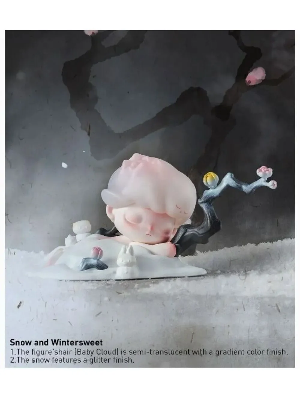 Dimoo Stories in the Cup Series Figure: Snow and Wintersweet